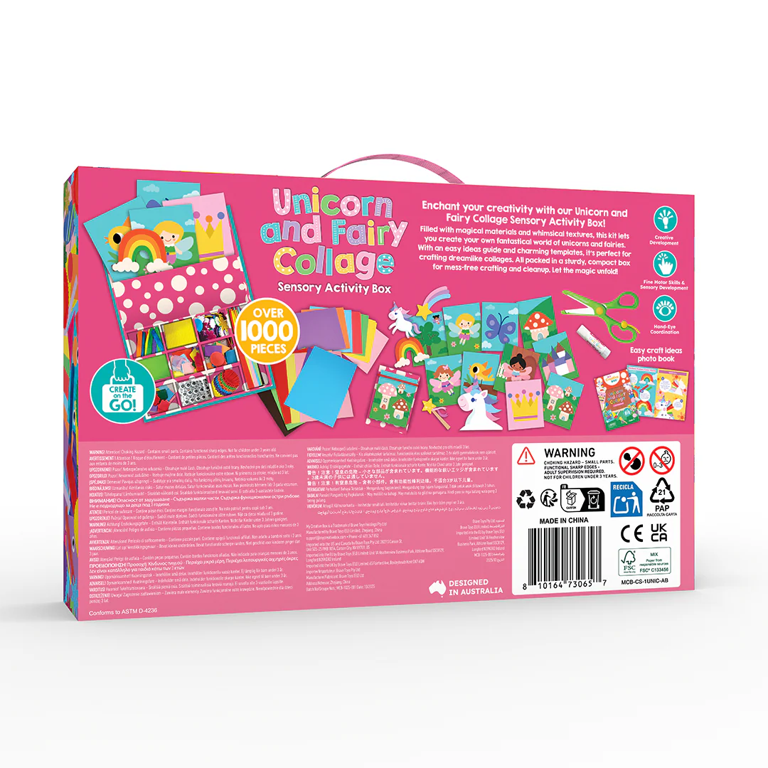 My Creative Box - Unicorn and Fairy Collage Activity Box