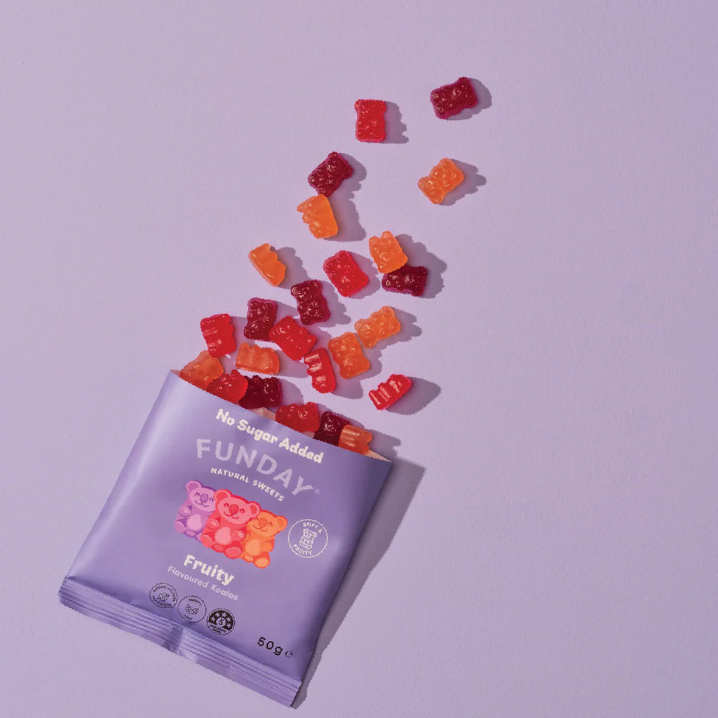 FUNDAY Sweets - Fruity Flavoured Gummy Koalas 50g