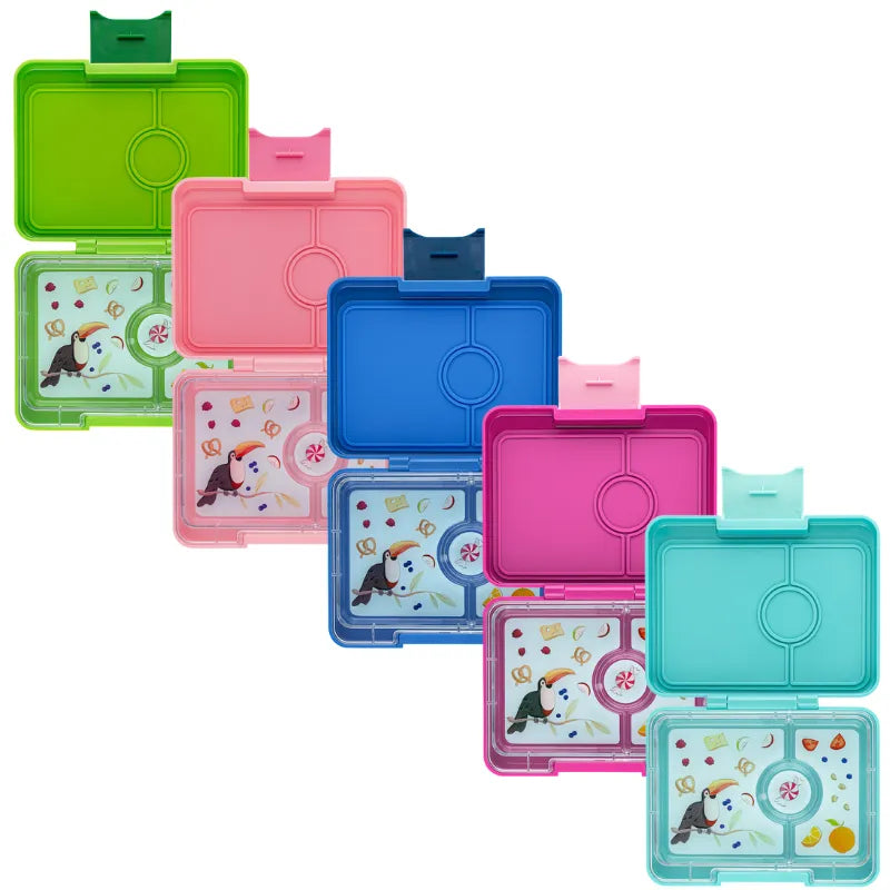 Yumbox Snack Box 3 Compartment - Lime Green