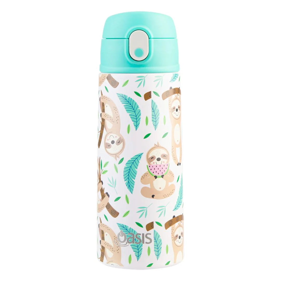 Oasis - Kids Insulated Drink Bottle with Sipper Straw - 550ml