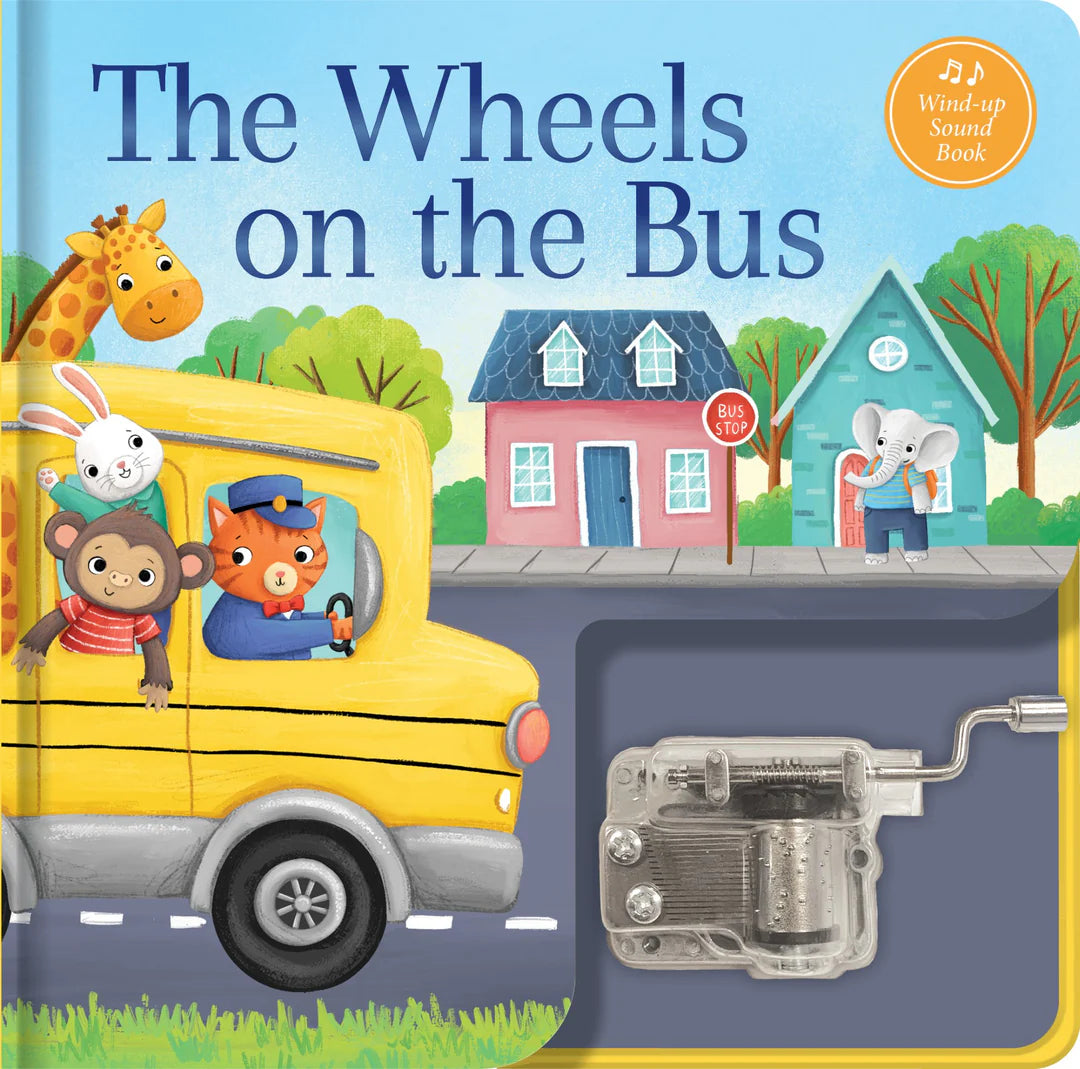 Book | Wind-Up Music Box Book - The Wheels on the Bus