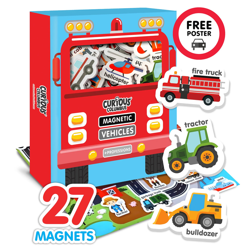 Curious Columbus - Magnetic Vehicles and Professions