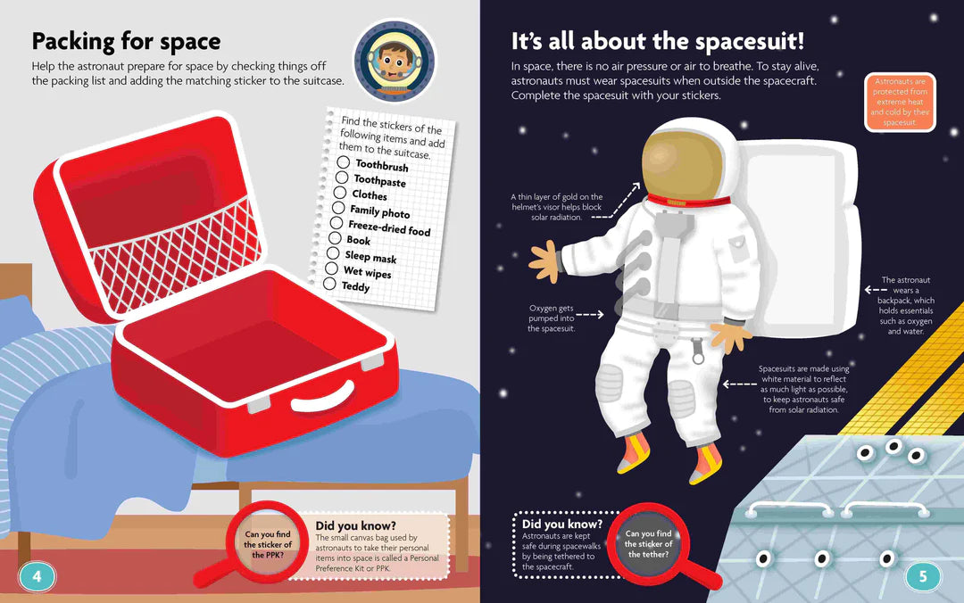 Book | FunFacts - Sticker Activity Book - Solar System