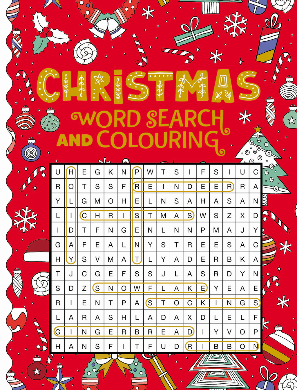 Book | Christmas - Word Search Puzzles and Colouring