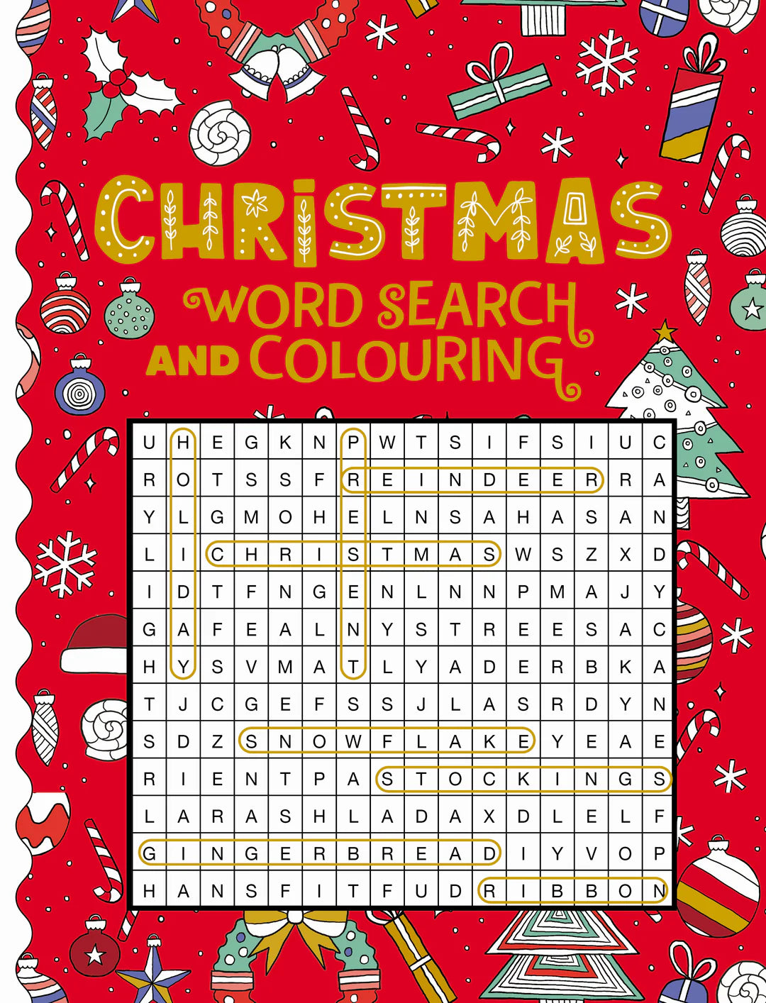 Book | Christmas - Word Search Puzzles and Colouring