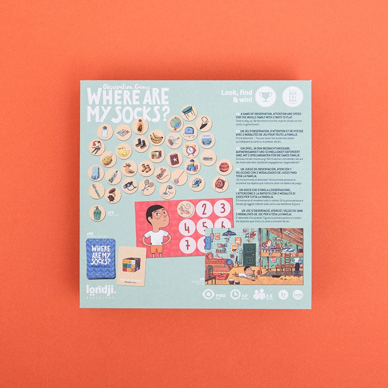 Londji Where Are My Socks Game