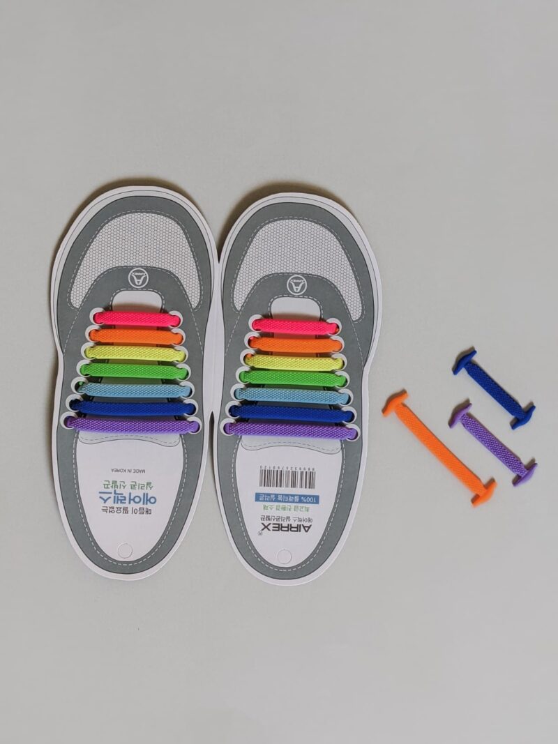 silicone shoes laces