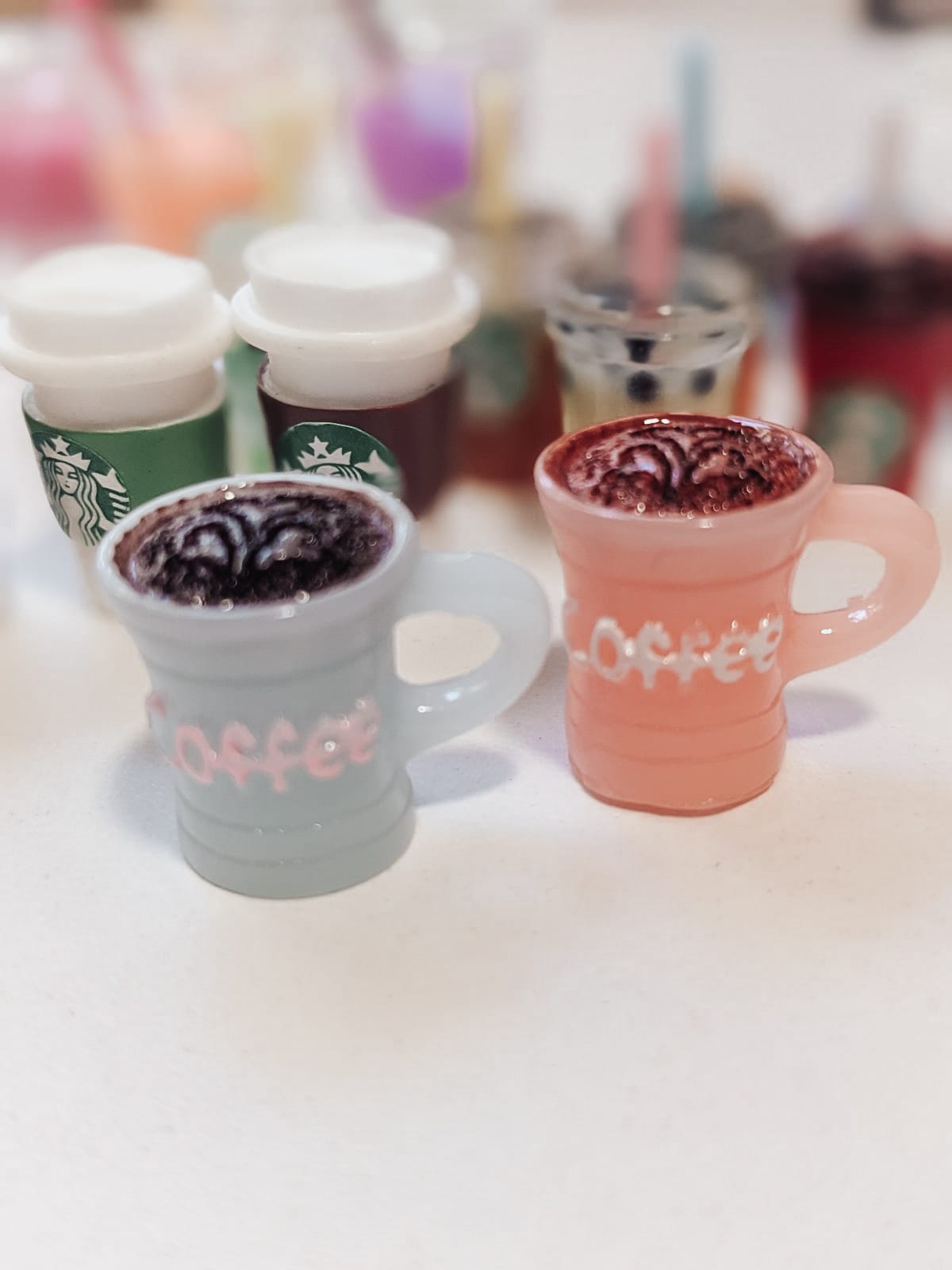 Bambi Bunny - Dollhouse Miniature Drinks - 15pcs