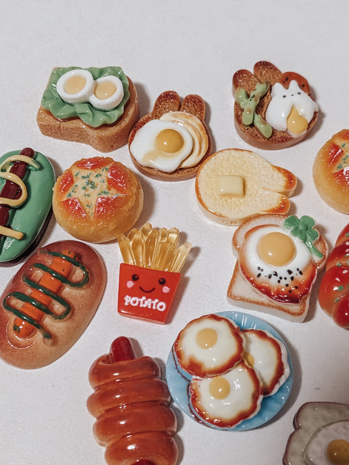 Bambi Bunny - Dollhouse Miniature Grease Foods - 10pcs
