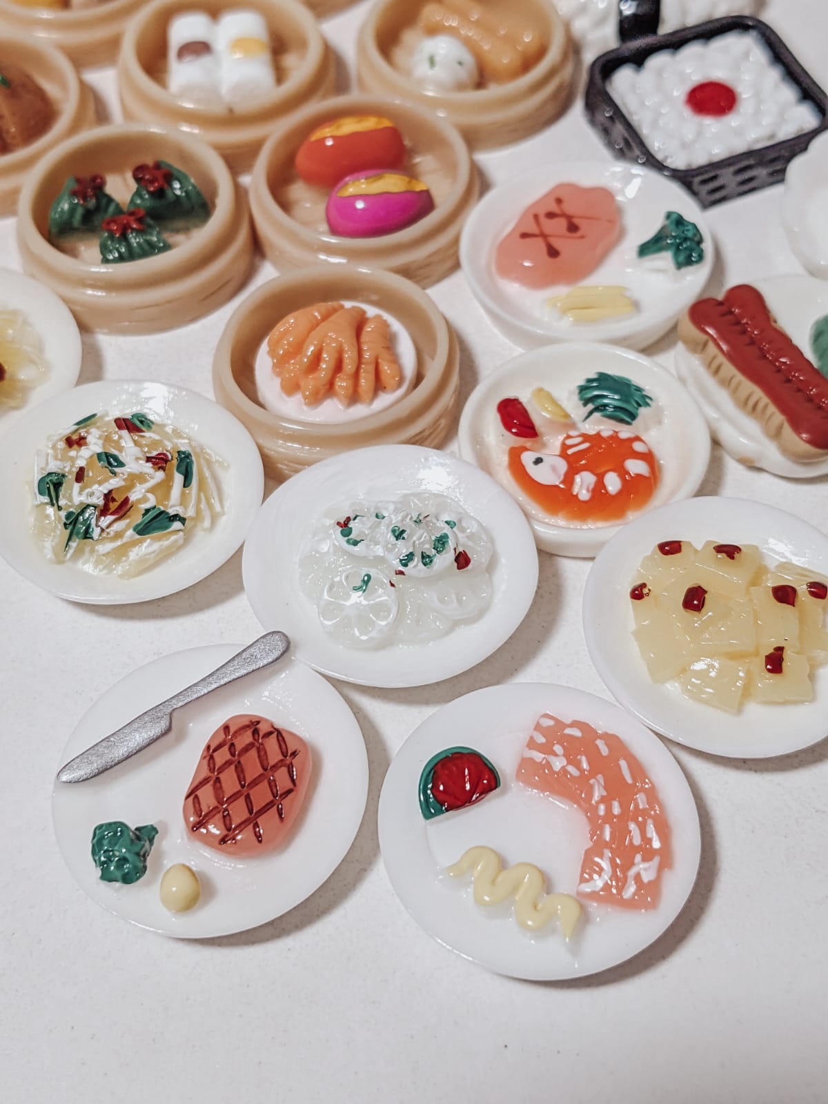 Bambi Bunny - Dollhouse Miniature Yummo Foods - 15pcs