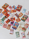Bambi Bunny - Dollhouse Miniature Snackflix - 15pcs