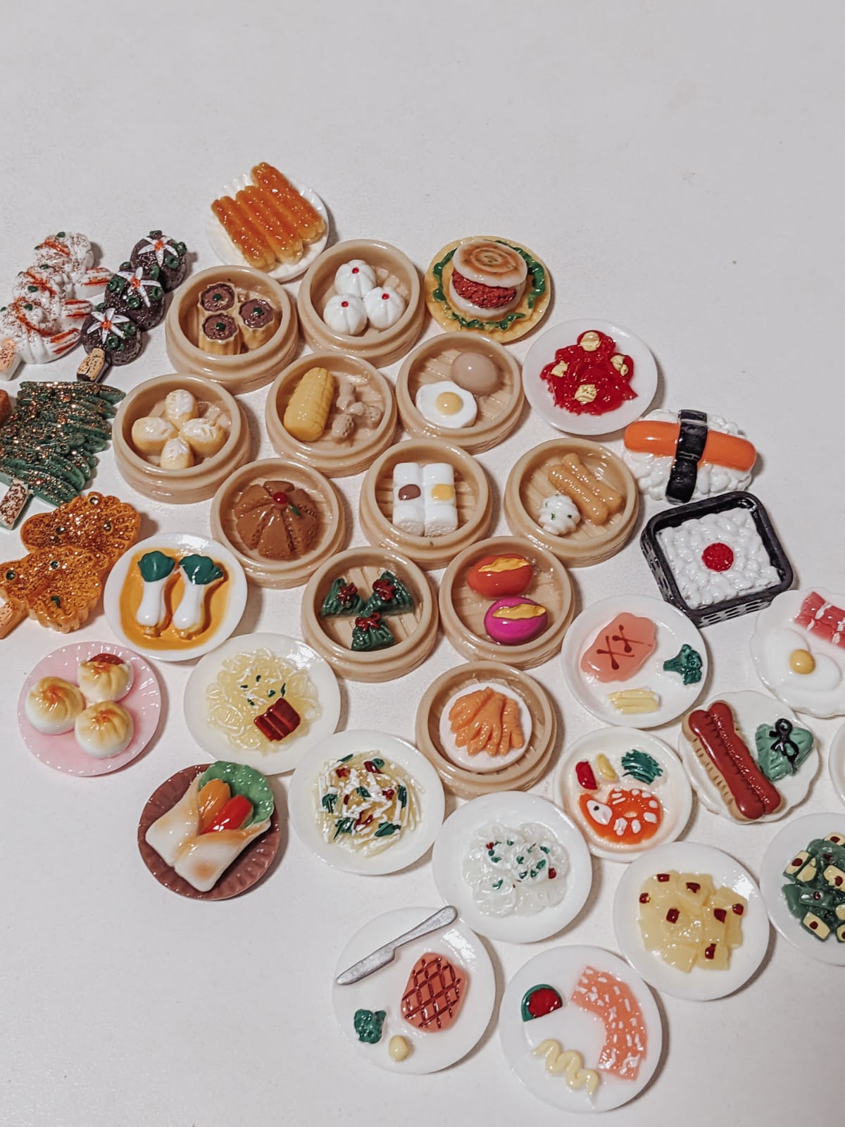 Bambi Bunny - Dollhouse Miniature Yummo Foods - 15pcs
