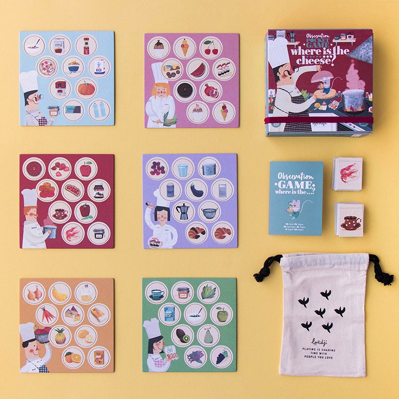 Londji Where Is The Cheese Pocket Game