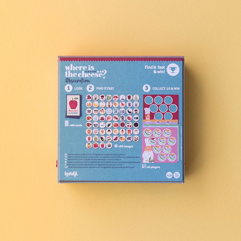 Londji Where Is The Cheese Pocket Game