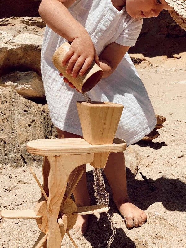 Explore Nook - Wooden Water & Sand Wheel