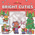 Book | Happy Days - Bright Cuties Cosy Colouring & Word Search Book