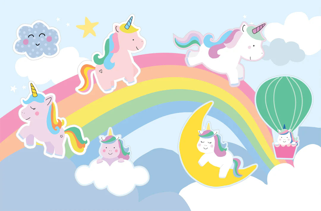 Book | Giant Stickers for Tiny Tots - Unicorn World