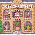 Book | Happy Days - Cosy Christmas Advent Colouring Book (Hardback Edition)