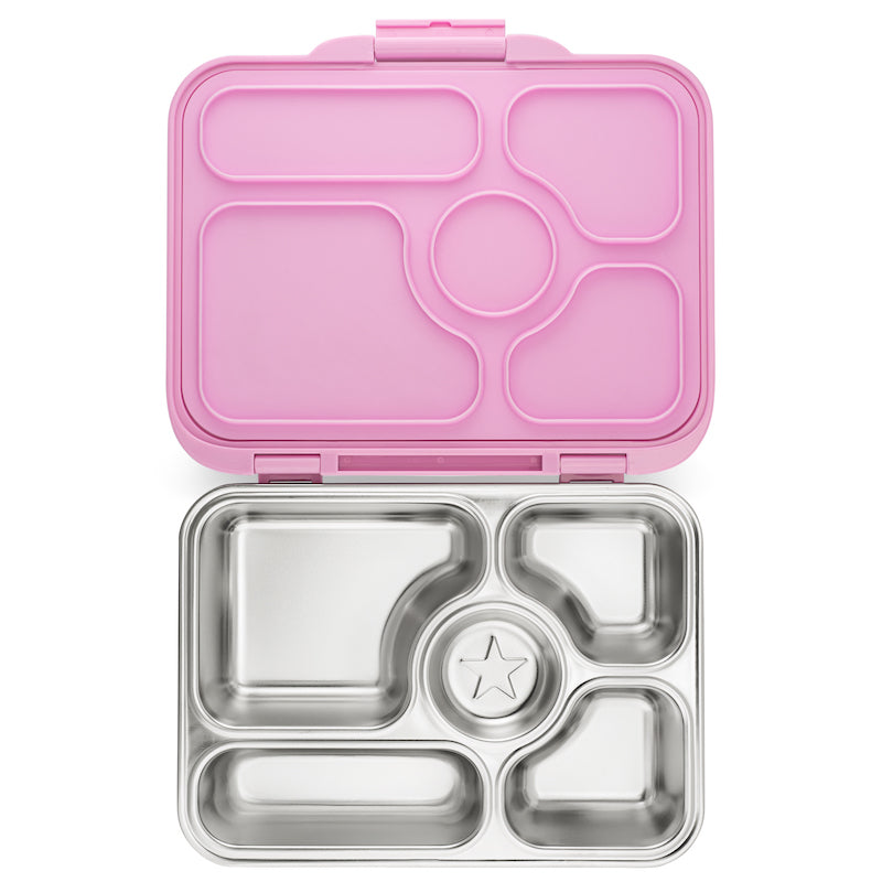 Yumbox Presto Stainless Steel Bento - Rose Pink