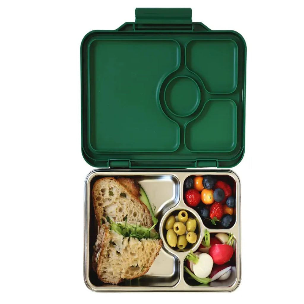 Yumbox Pret S/S Bento Box 4 Compartment - Dublin Green