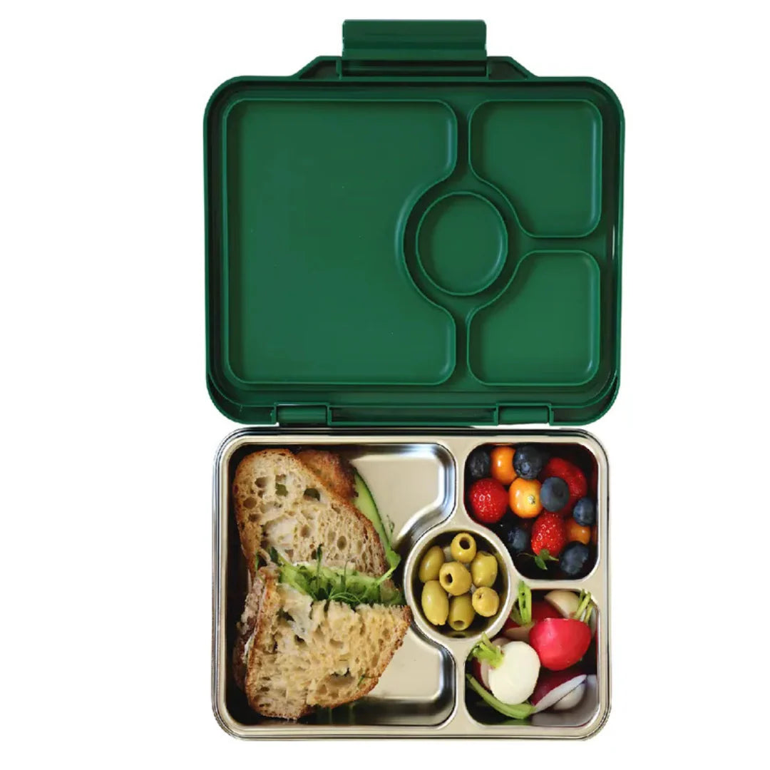 Yumbox Pret S/S Bento Box 4 Compartment - Dublin Green