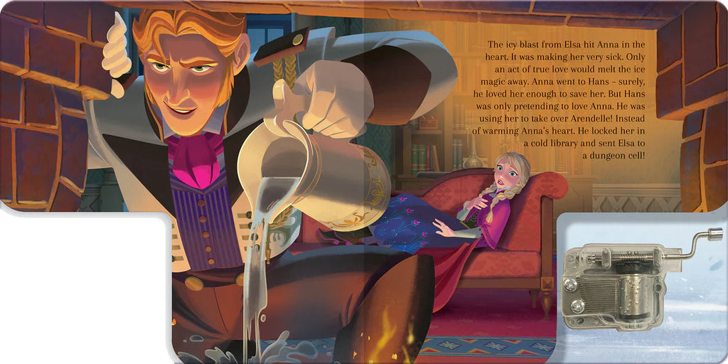 Book | Disney Frozen - Wind-Up Music Box Book