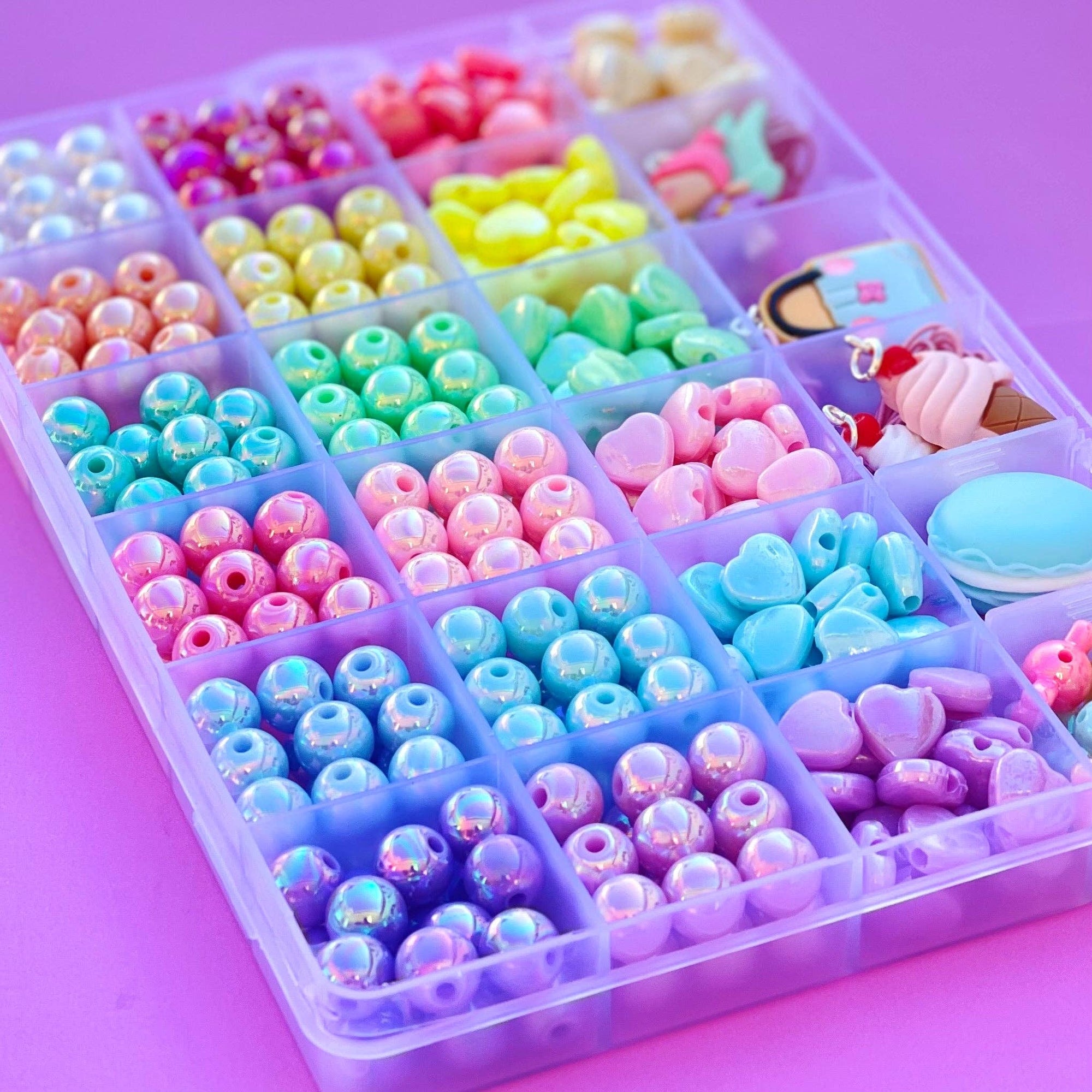 Sweet as Sugar Jewellery Making Kit Large Pastel Pallet