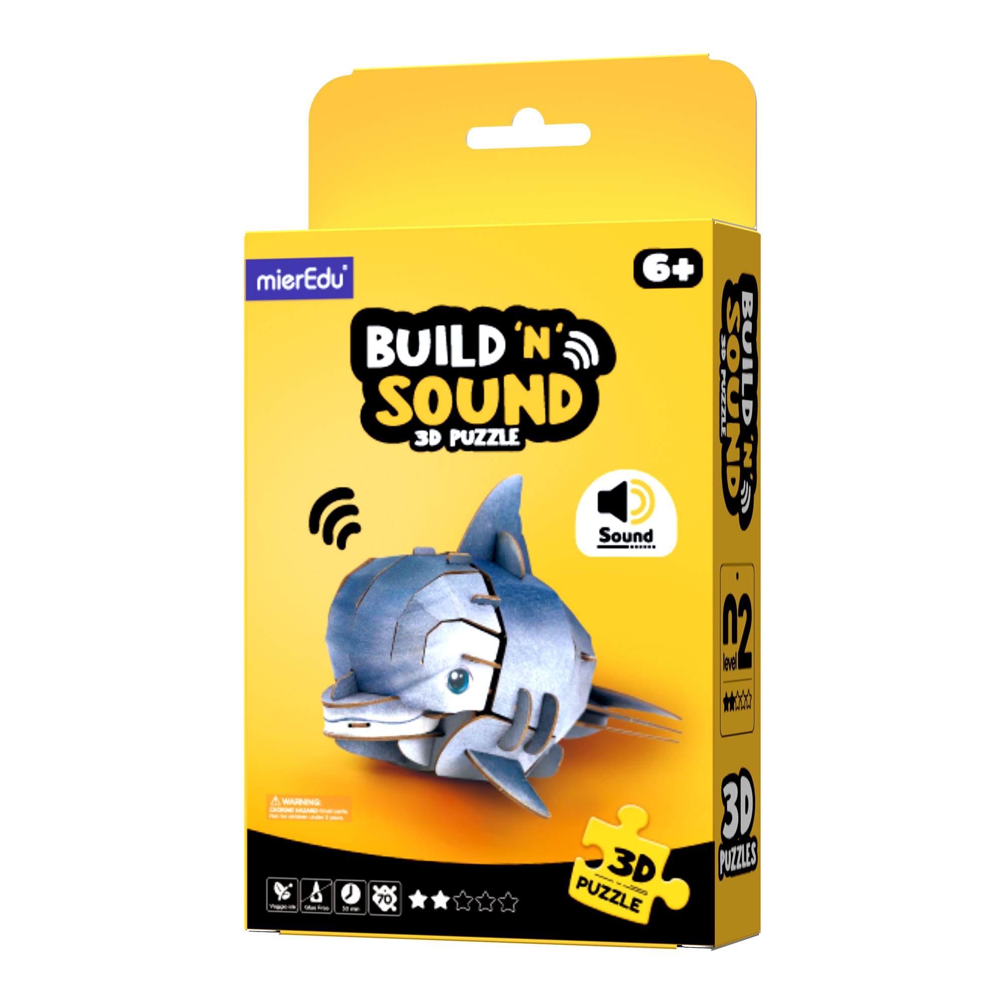 MierEdu - POPUZ BUILD 'N' SOUND 3D PUZZLE - Ocean