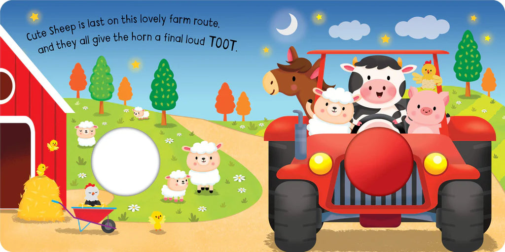 Book | Squeak Me! - Board Book - Beep Beep Farm!