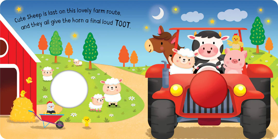 Book | Squeak Me! - Board Book - Beep Beep Farm!