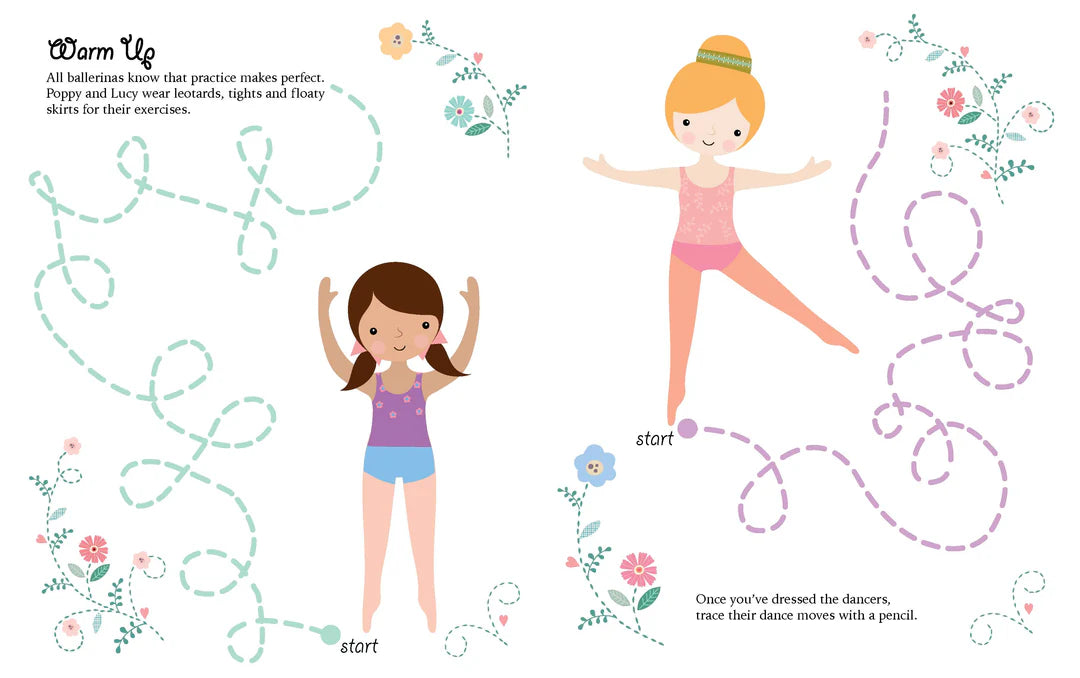 Book | Sticker Dress-Up Book - Ballerina Vol. 2