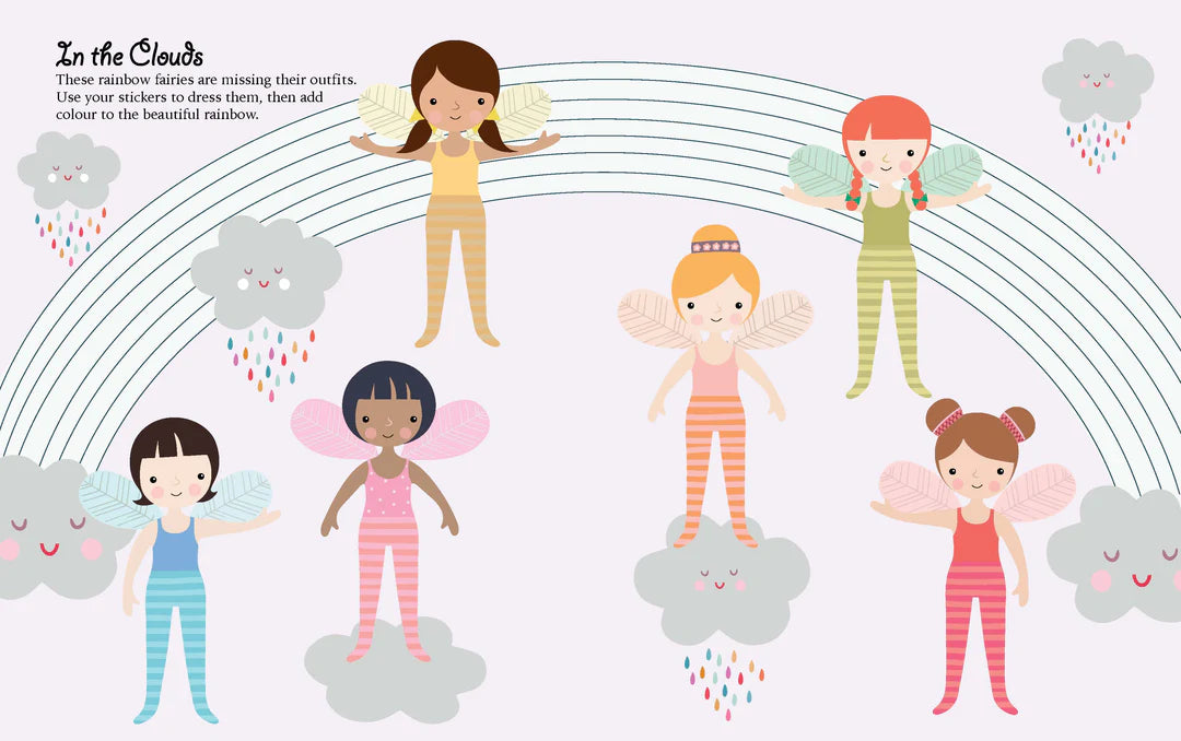 Book | Sticker Dress-Up Book - Fairies Vol. 2