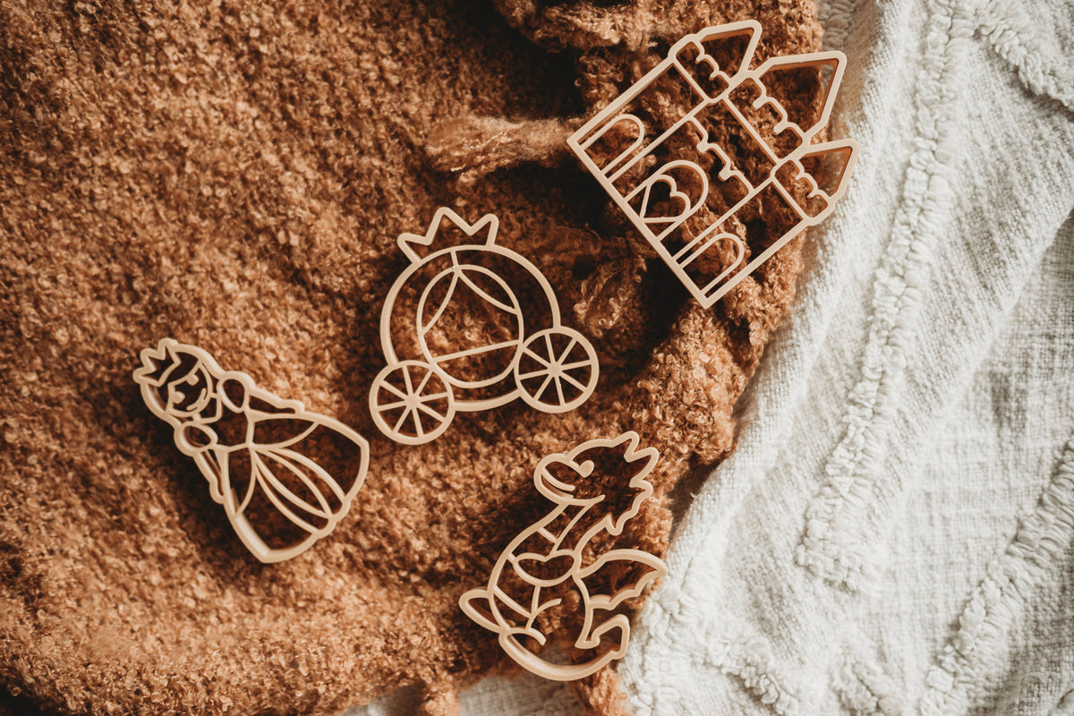 Kinfolk Pantry - Princess Cutter Set - Eco Playdough Tool