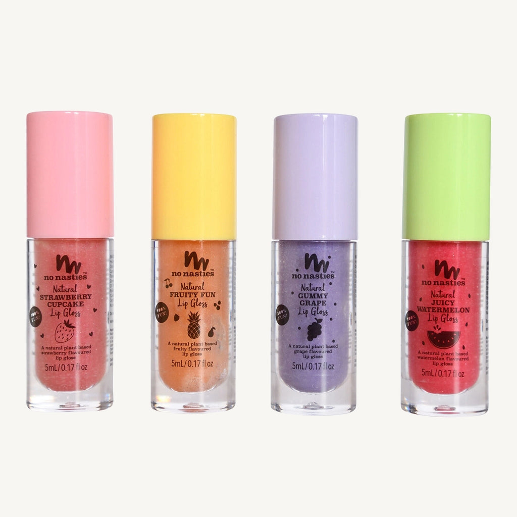 No Nasties Kids - Natural Kids Lip Gloss Wands