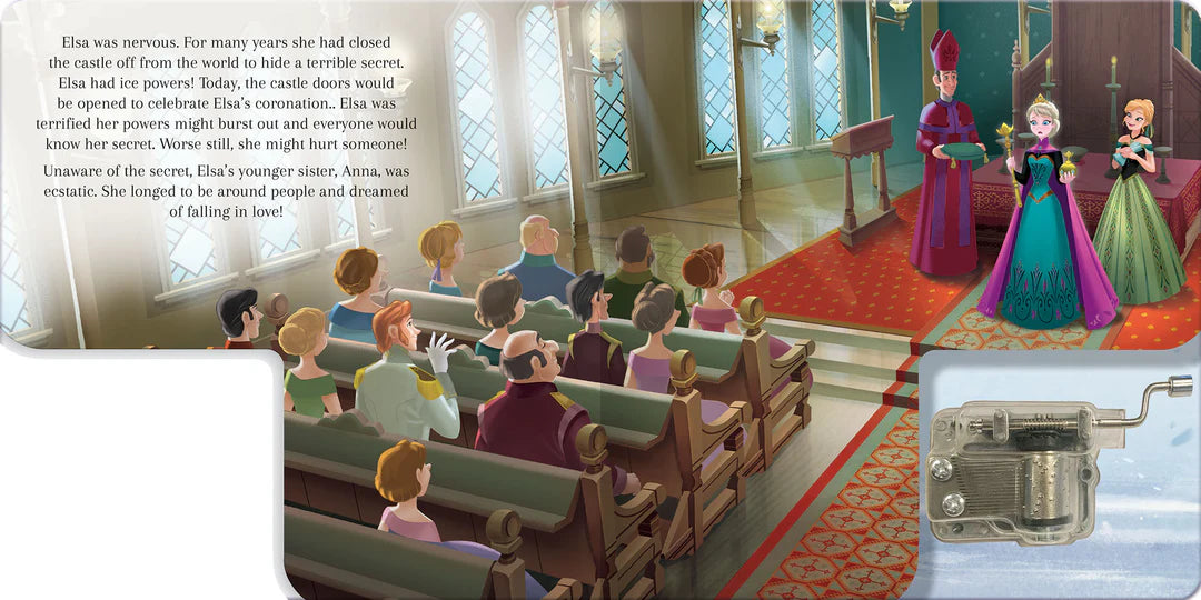 Book | Disney Frozen - Wind-Up Music Box Book