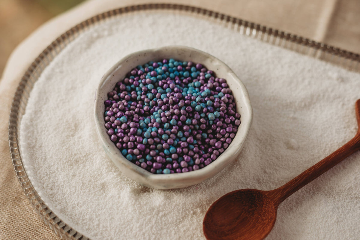 The Saltwater Collective - Narwhal Magic - Blue & Purple Pearlescent Drops