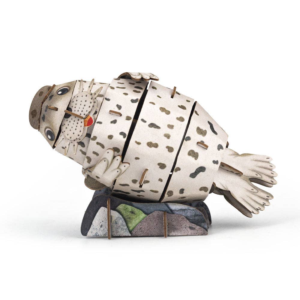 MierEdu - POPUZ BUILD 'N' SOUND 3D PUZZLE - Polar