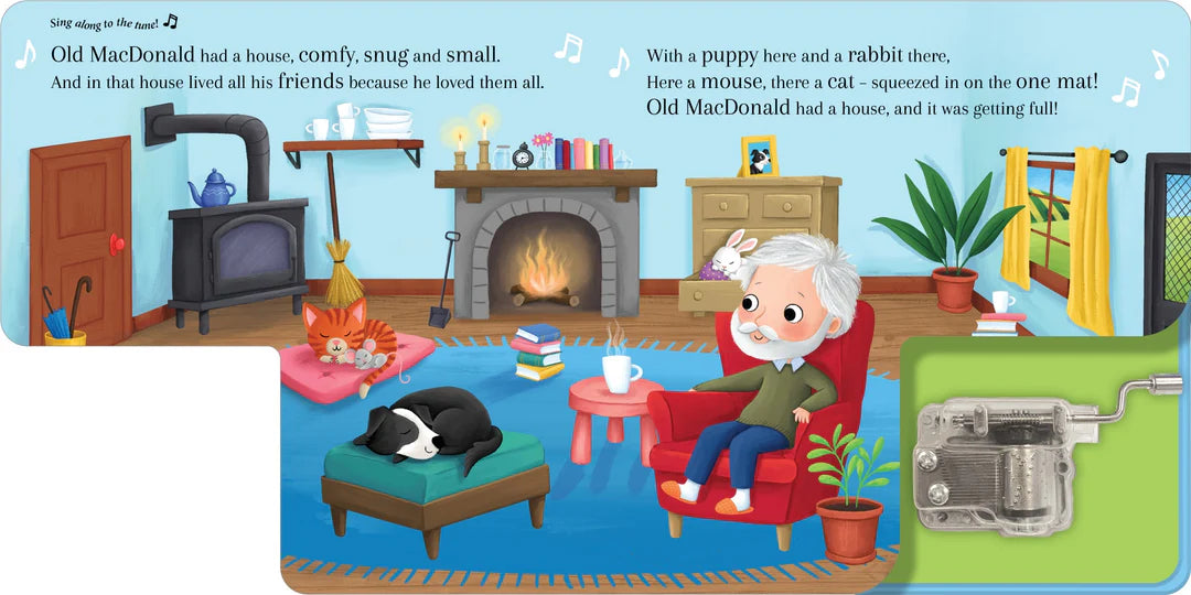Book | Wind-Up Music Box Book - Old MacDonald Had a Farm