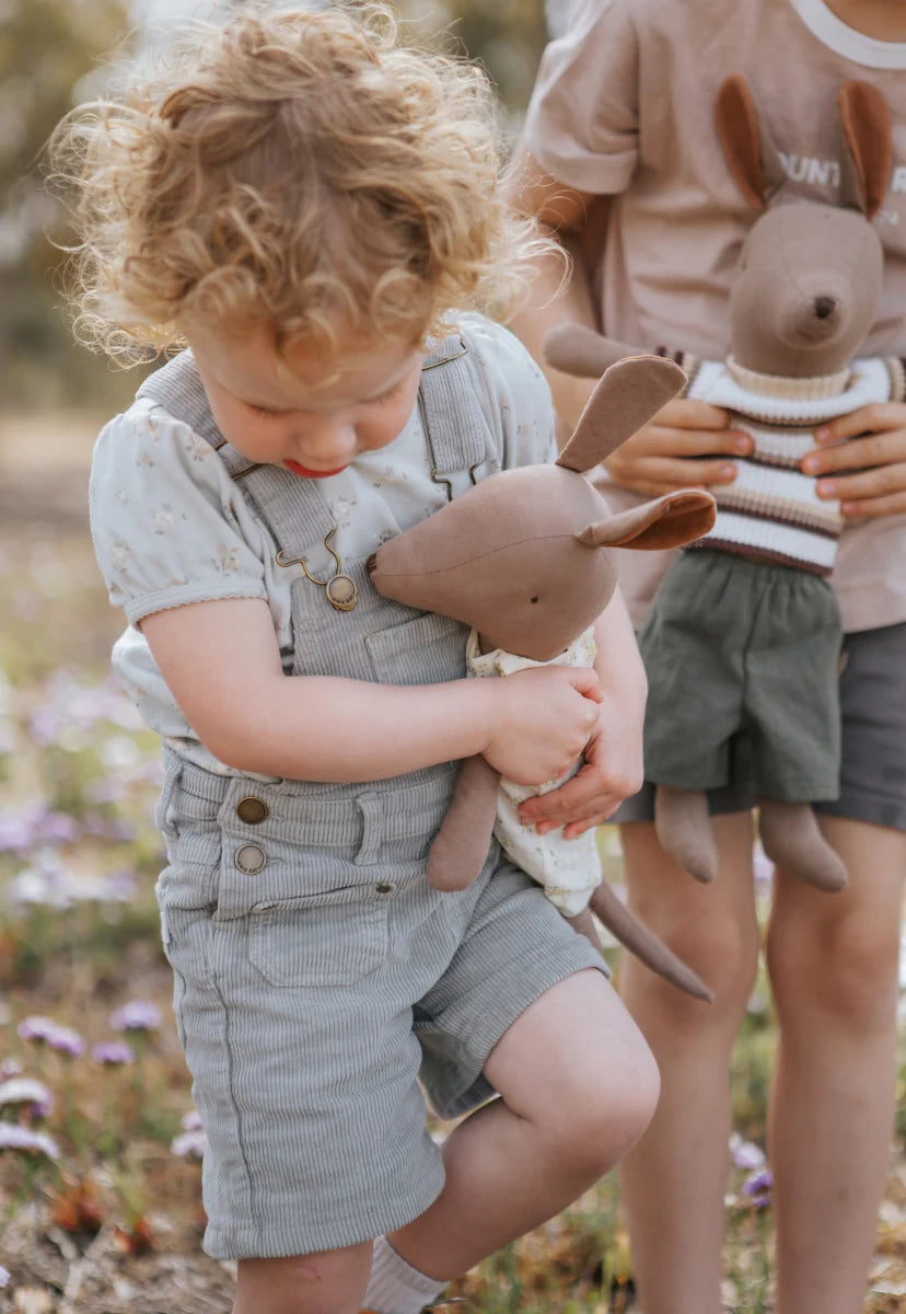 Rugaroo - My First Mate, Jill | Large Kangaroo Doll (Cotton Australian Plush Toy)