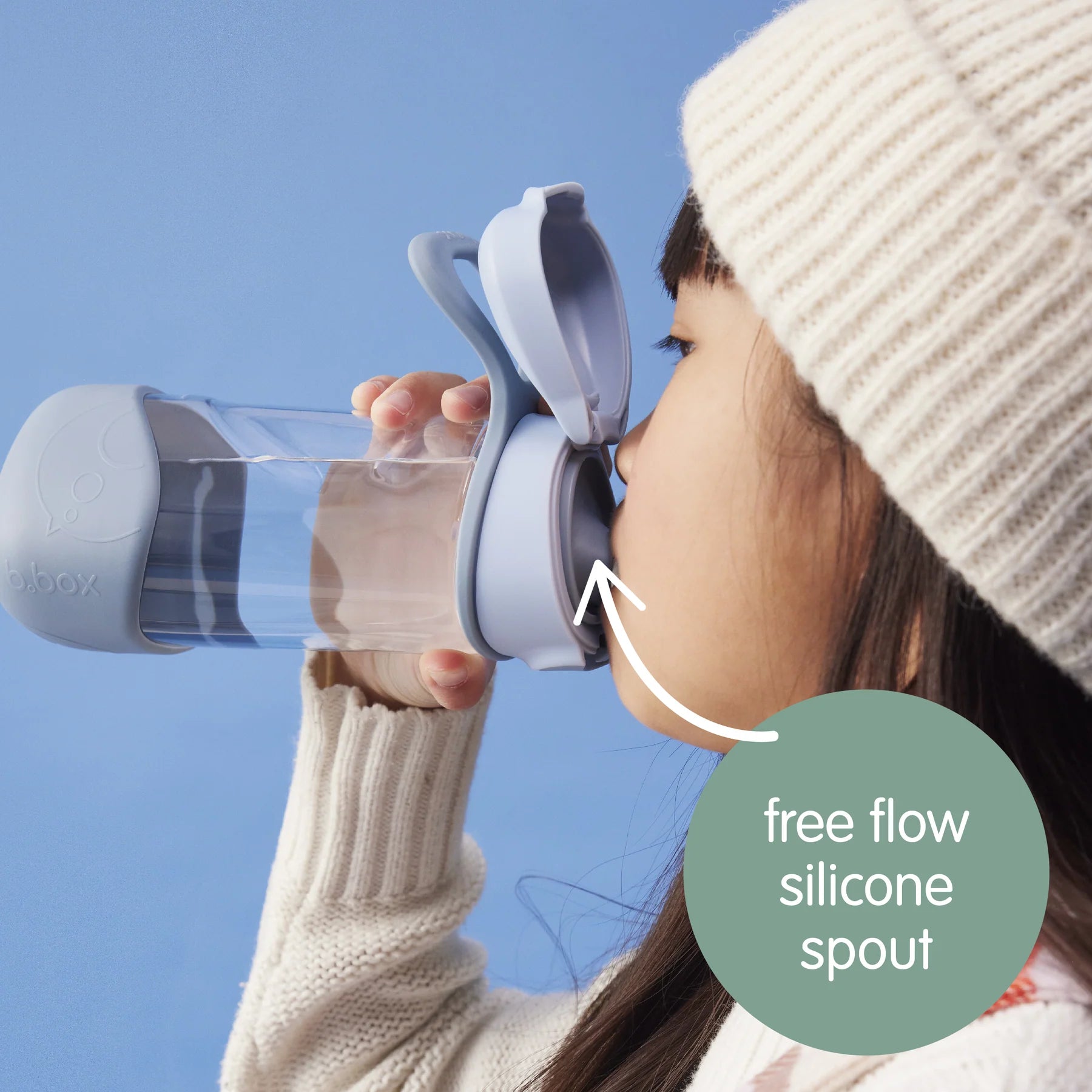 b.box Sport Spout Drink Bottle 450ml