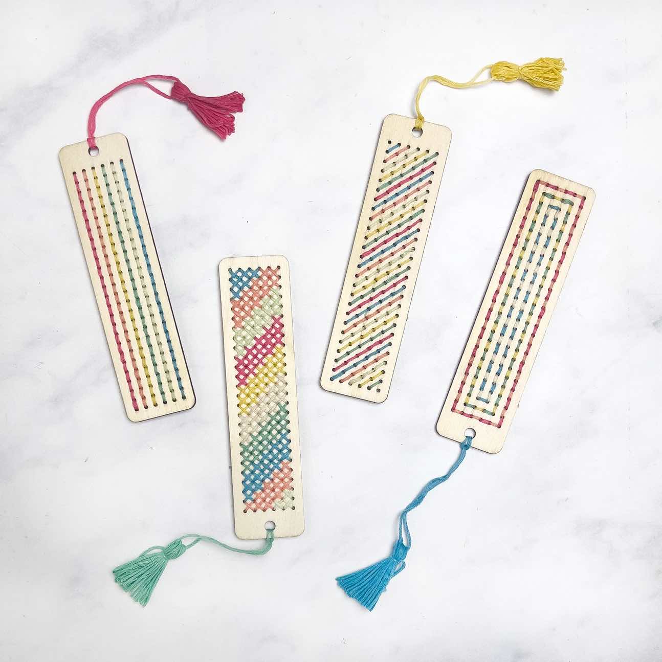 Cotton Twist - Make Your Own Stitched Tassel Bookmark
