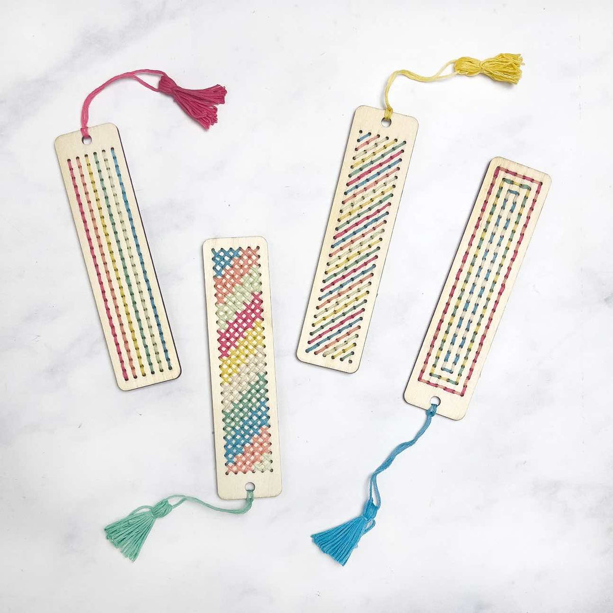 Cotton Twist - Make Your Own Stitched Tassel Bookmark