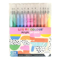 Life of Colour - Acrylic Gel Pens - Set of 24