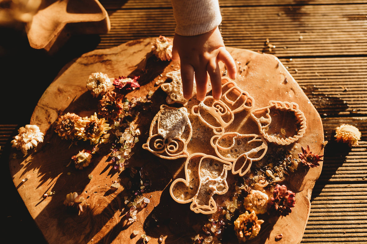 Kinfolk Pantry - Woodland Animals Cutter Set - Eco Playdough Tool