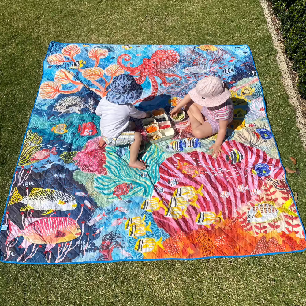 Rudie Nudie Designs - Octopus’s Garden Picnic Rug