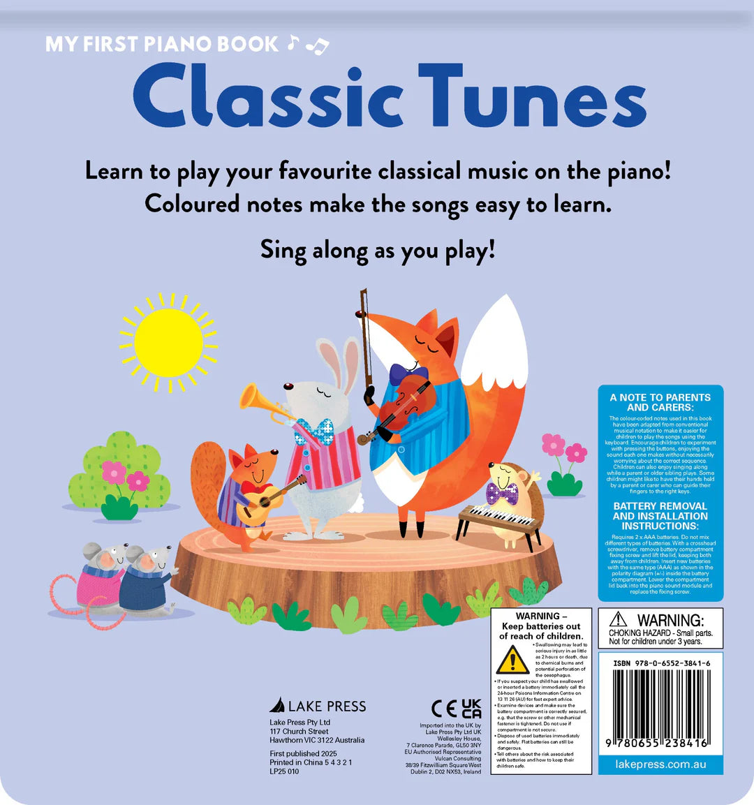 Book | My First Piano Book - Classic Tunes