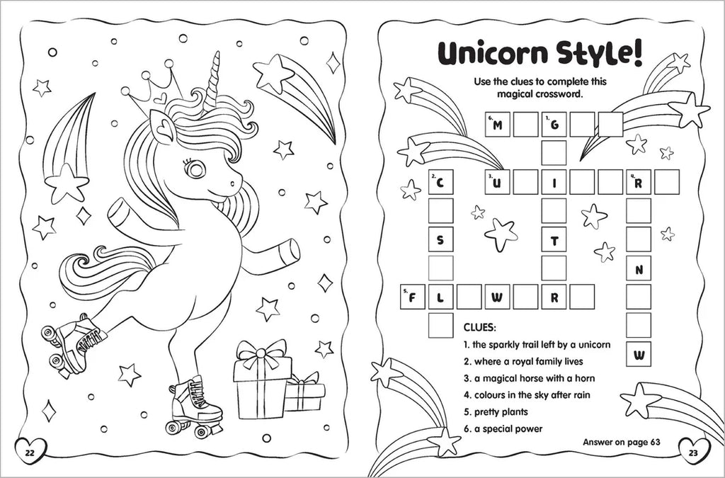 Book | Unicorn - Mega Colouring Book