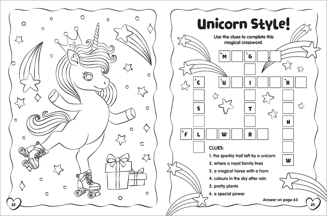 Book | Unicorn - Mega Colouring Book