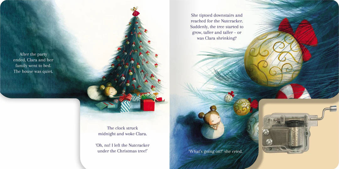 Book | Wind-Up Music Box Book - The Nutcracker (large format)