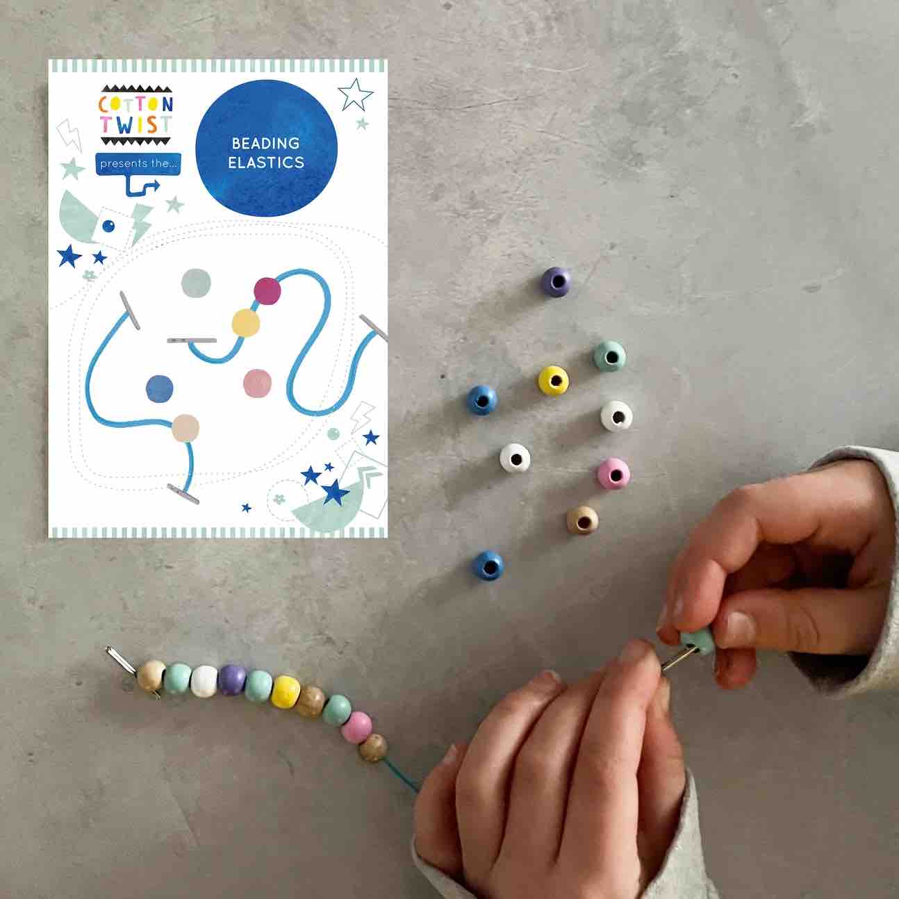 Cotton Twist - Additional Set of 10 Beading Elastics